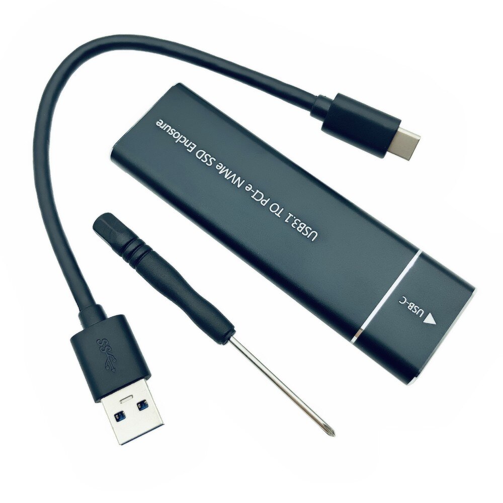  NVME SSD Ŭ: USB 3.1-M.2 PCIe  ̽, M-Key NVME SSD c Ŀ 